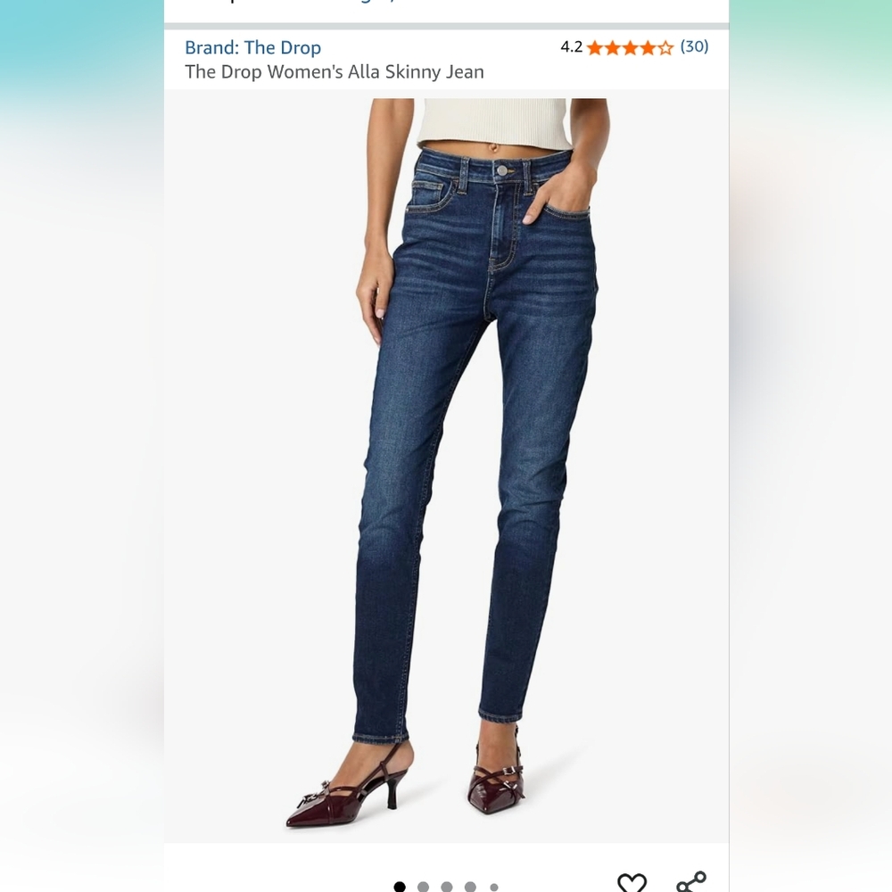 NWT The Drop Women's Skinny Jeans